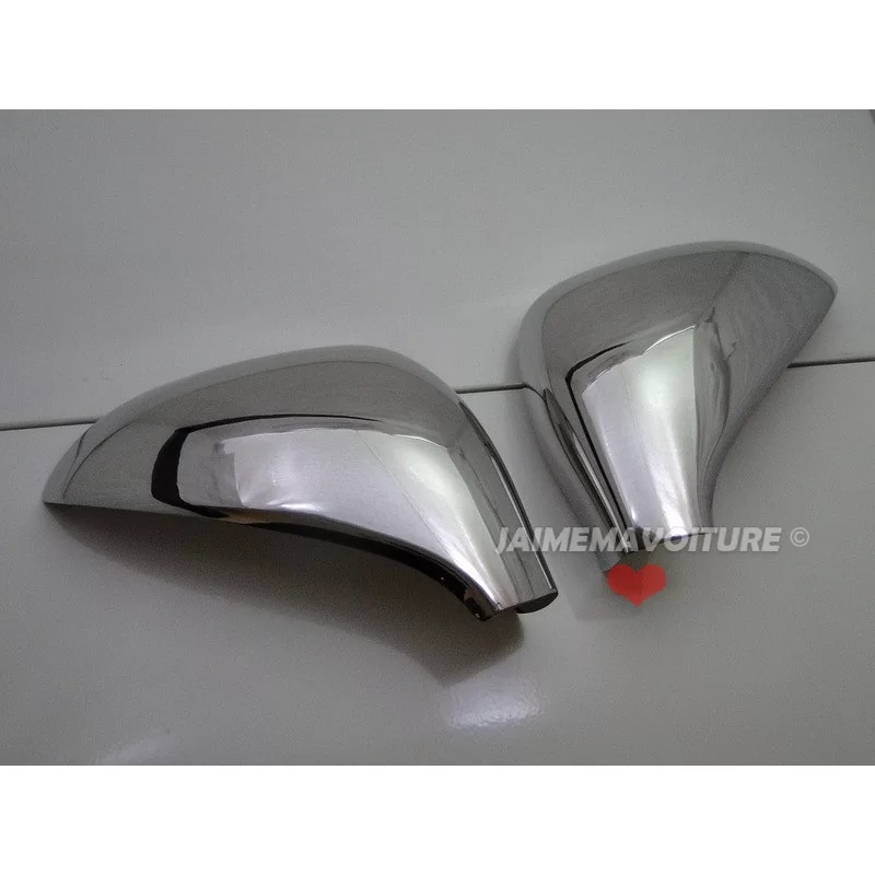 Coques R Troviseurs Alu Chrome Peugeot