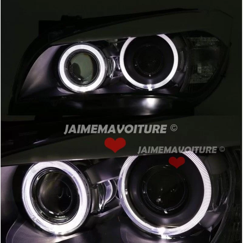 Luces delanteras ojos ángel BMW X1 E84