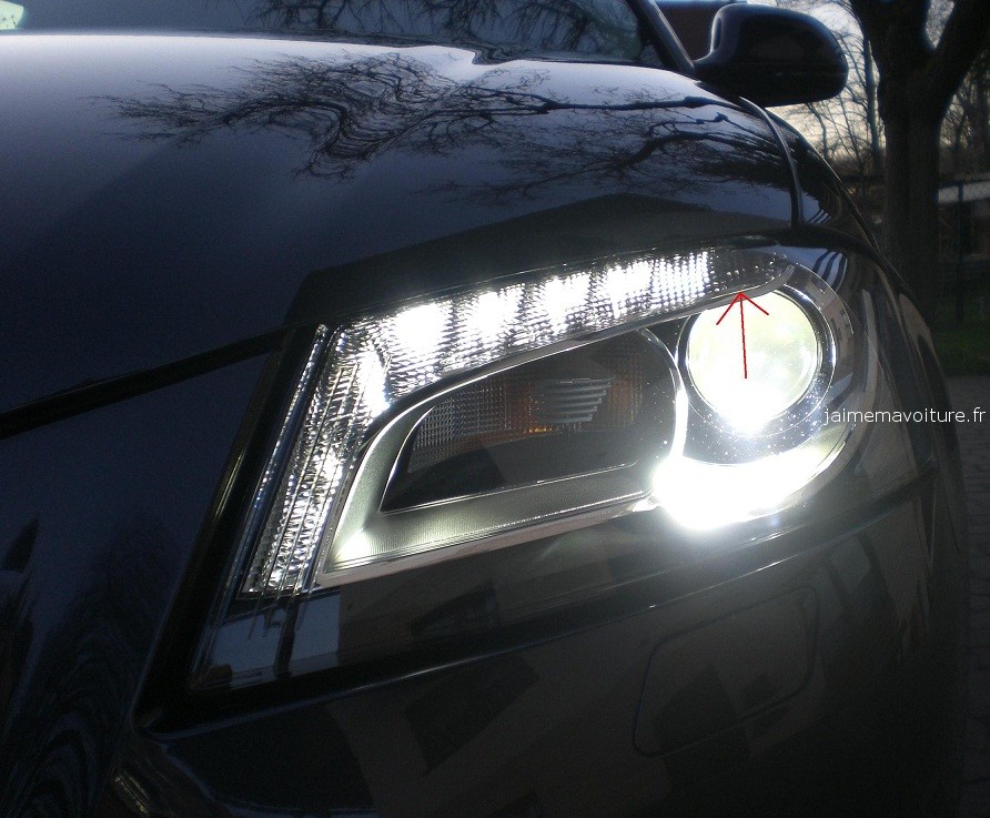 Installez des phares avant à leds sur votre Audi A3 A4 A6