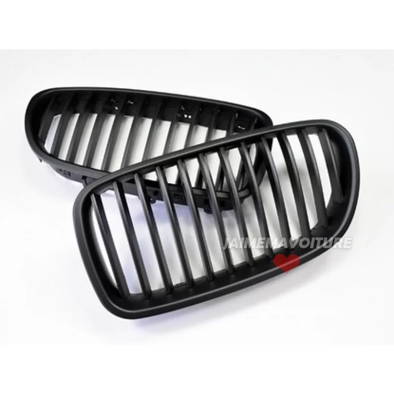 Matzwarte grille voor BMW 5 Reeks F10 2010-2013