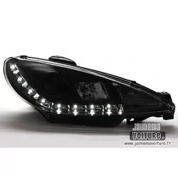 Peugeot 206 fari tuning a LED