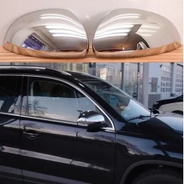 Chroom aluminium spiegelkappen voor VW Tiguan