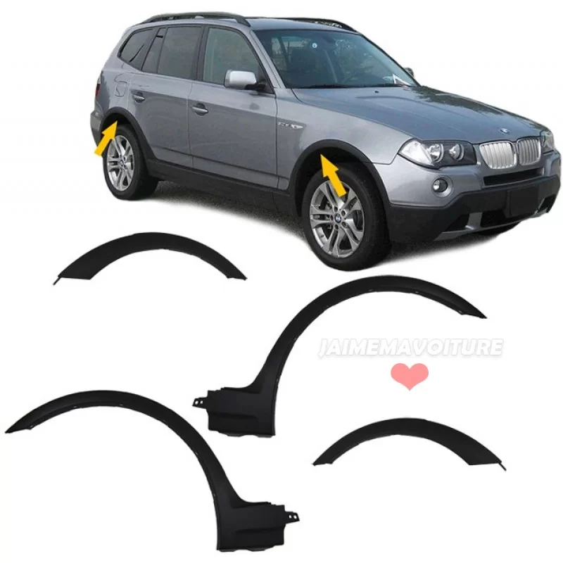 Parafanghi per BMW X3