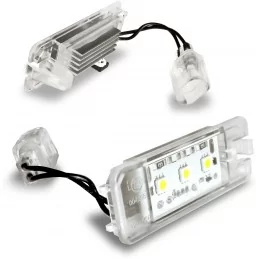 Vit LED-plattbelysning