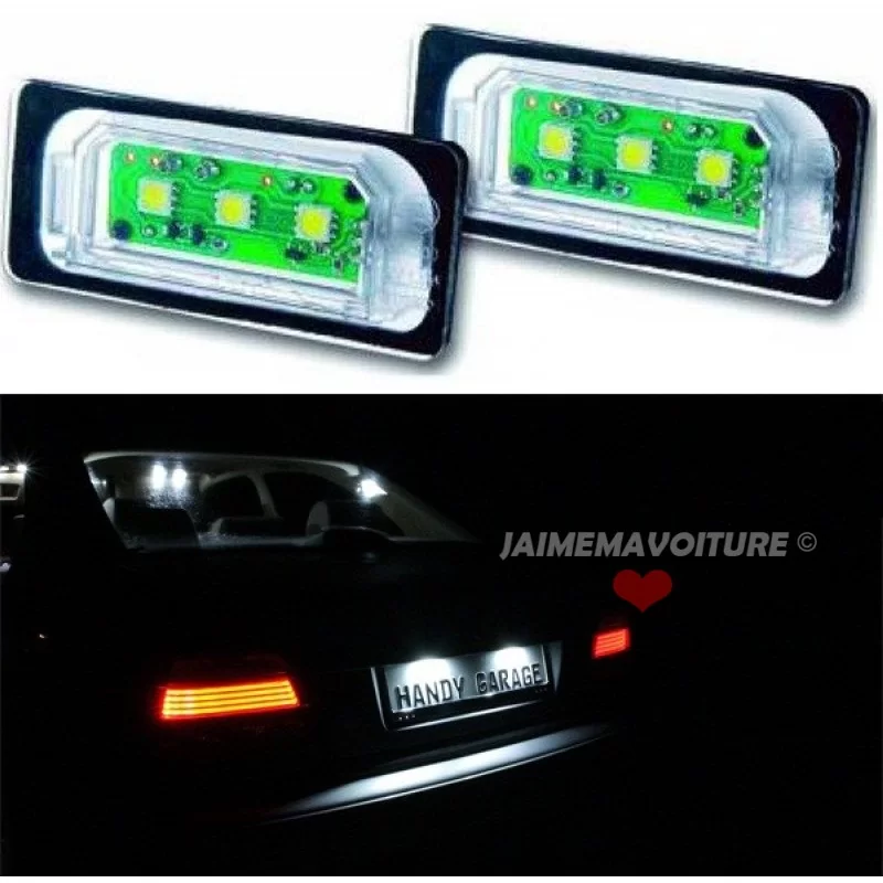 Speciale BMW LED nummerplaatverlichting