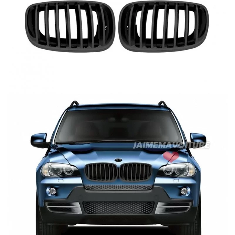 Zwarte grille voor BMW X6