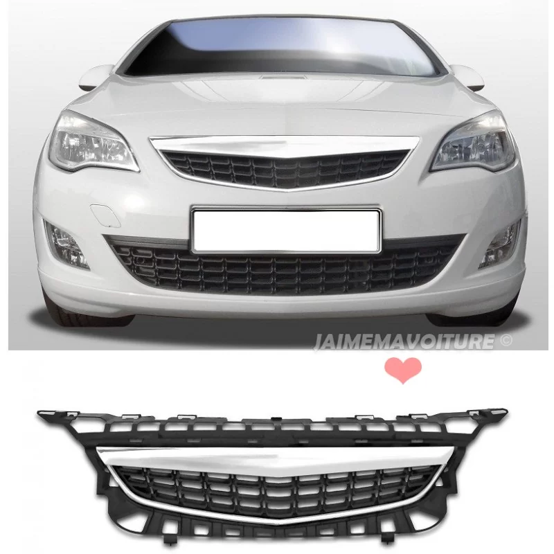 Frontgrill till Opel Astra 2009-2012