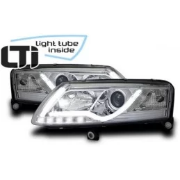 Frentes de faros led Audi A6 de LTI