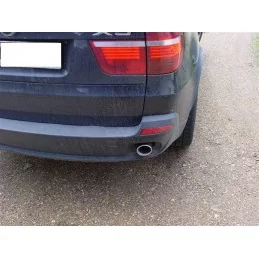 Dubbele uitlaatpijpen BMW X5 E70