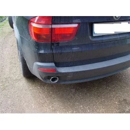 Dubbele uitlaatpijpen BMW X5 E70