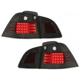 BMW E61 Touring Rookzwarte LED achterlichten