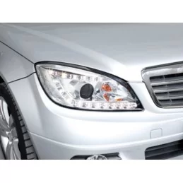 Mercedes C-klass W204 xenon LED-strålkastare