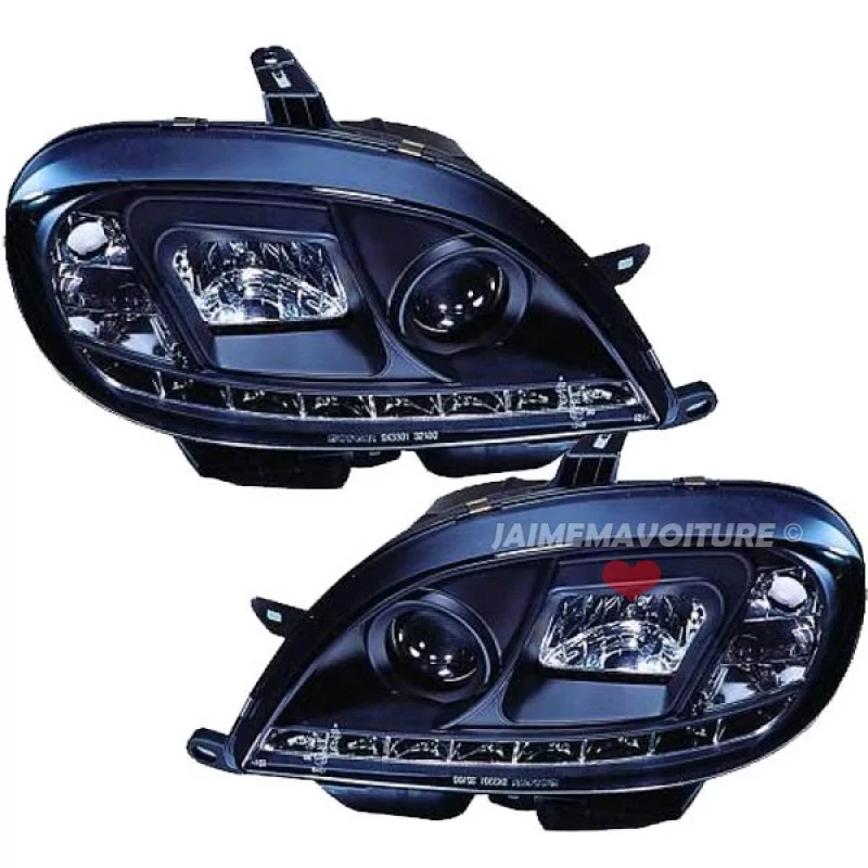 Led frontal de faros de Citroen Saxo