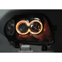 Renault Clio 2 koplampen met angel eyes