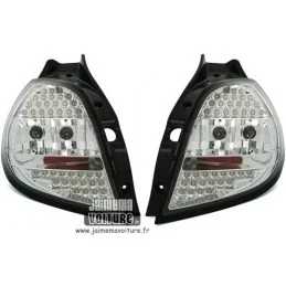 Renault Clio 3 Fari posteriori a led bianchi