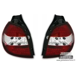 Renault Clio 3 Led bakljus röd vit