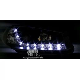 LED-strålkastare för Renault Megane 2 2002 2003 2004 2005