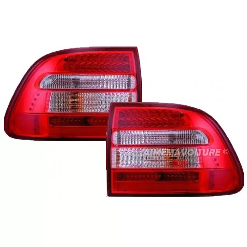 Porsche Cayenne LED Fanali posteriori rosso bianco