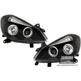 Fari anteriori Angel eyes Renault Clio 3