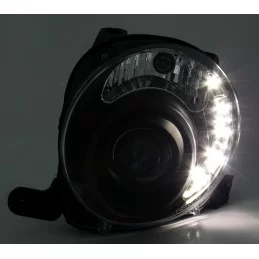 Faros delanteros LED del Fiat 500