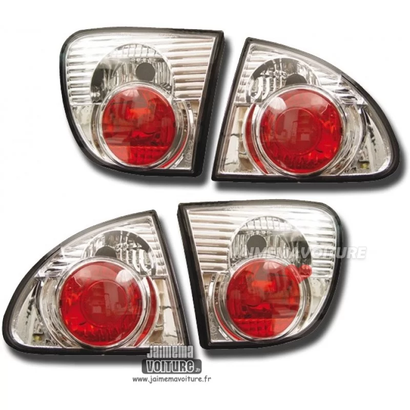 Seat Leon lights rear Lexus FK Chrome Red