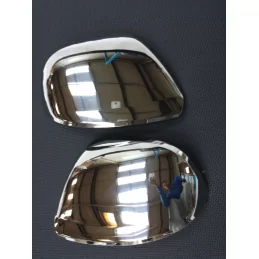 Spegelkåpor i kromad aluminium VW Touareg