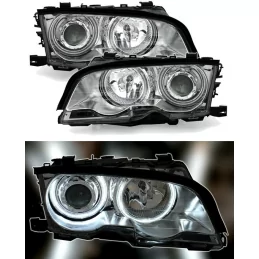 CCFL angel eyes framljus BMW 3-serie E46 sedan