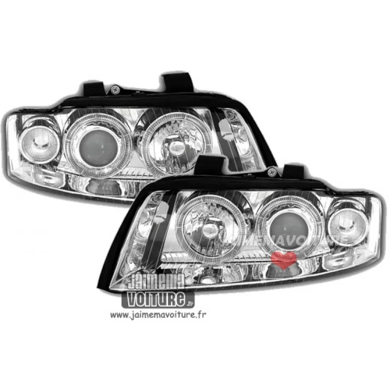 Tuning delanteros Angel Eyes luces a4