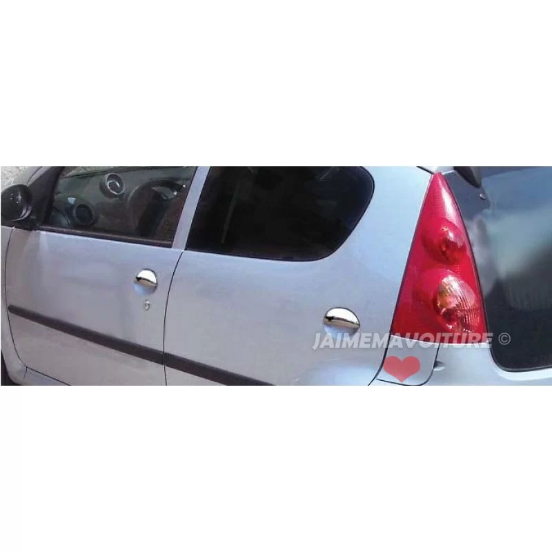 Deurgrepen chroom Peugeot 107 4 Portes