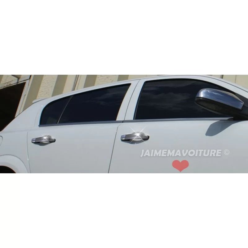 Peugeot 3008 maniglie cromate delle porte