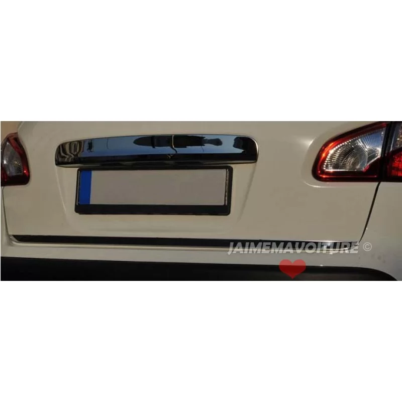 Aluminium achterklep chroom (met sensorgat) 2010 NISSAN QASHQAI