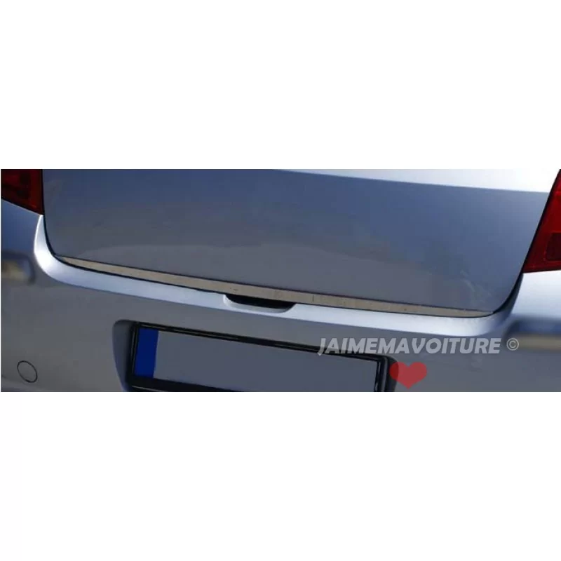 RENAULT CLIO 3 bagageutrymme krom trim