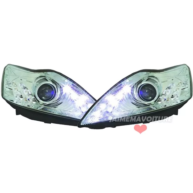 LED-koplampen Ford Focus 2008-2011 - Chroom