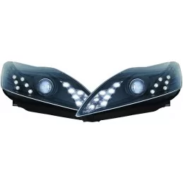 Ford Focus 2008-2011 Fari a LED - Nero