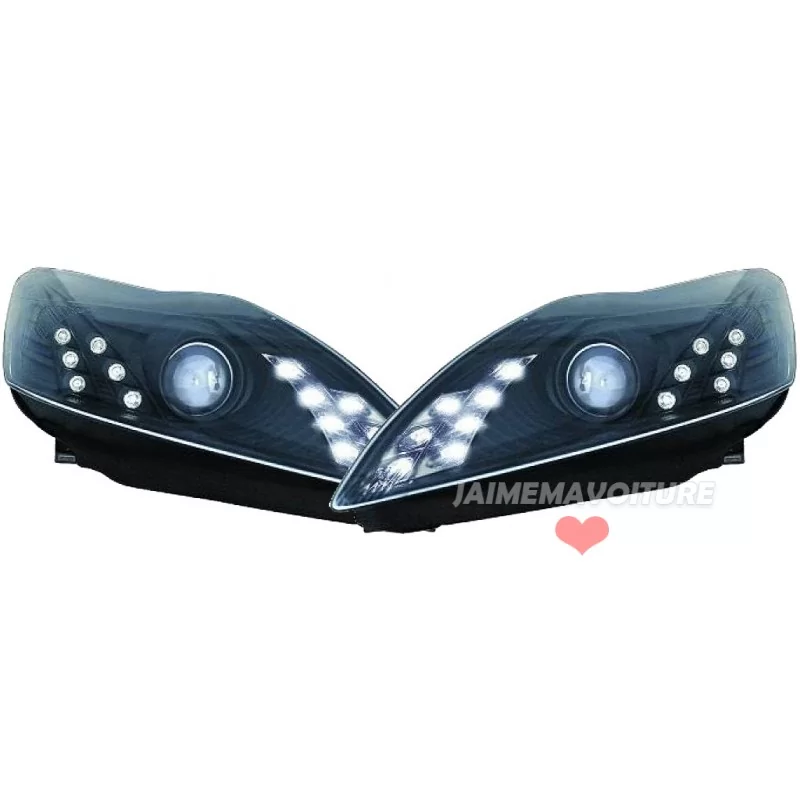 Ford Focus 2008-2011 Fari a LED - Nero