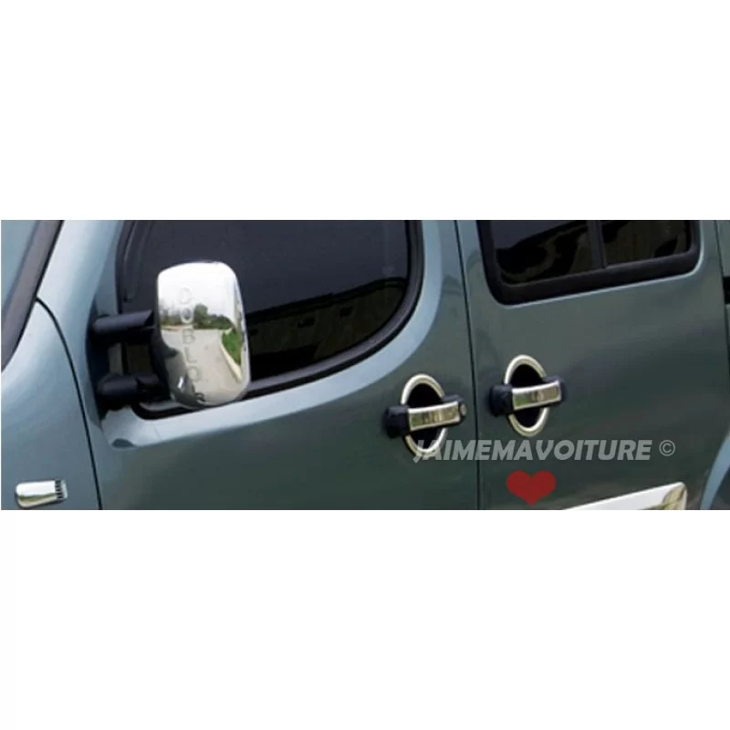 Calotte specchietti cromate 2 pz (ABS) FIAT DOBLO