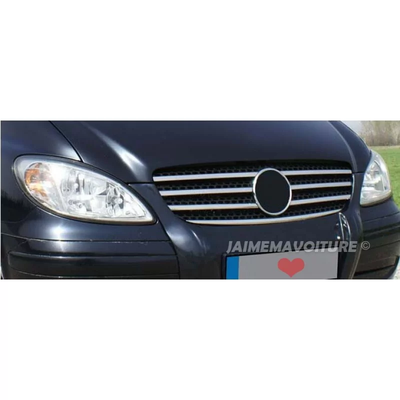 Krom aluminium kylargrill 7 st rostfritt stål MERCEDES VITO W639