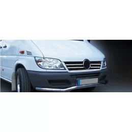 5 st rostfritt stål MERCEDES SPRINTER 2000-2006 W901 krom aluminium kylargrill surround