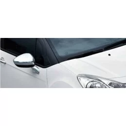 Coprispecchietto cromo alu 2 Pezzi Acciaio inox MERCEDES SMART