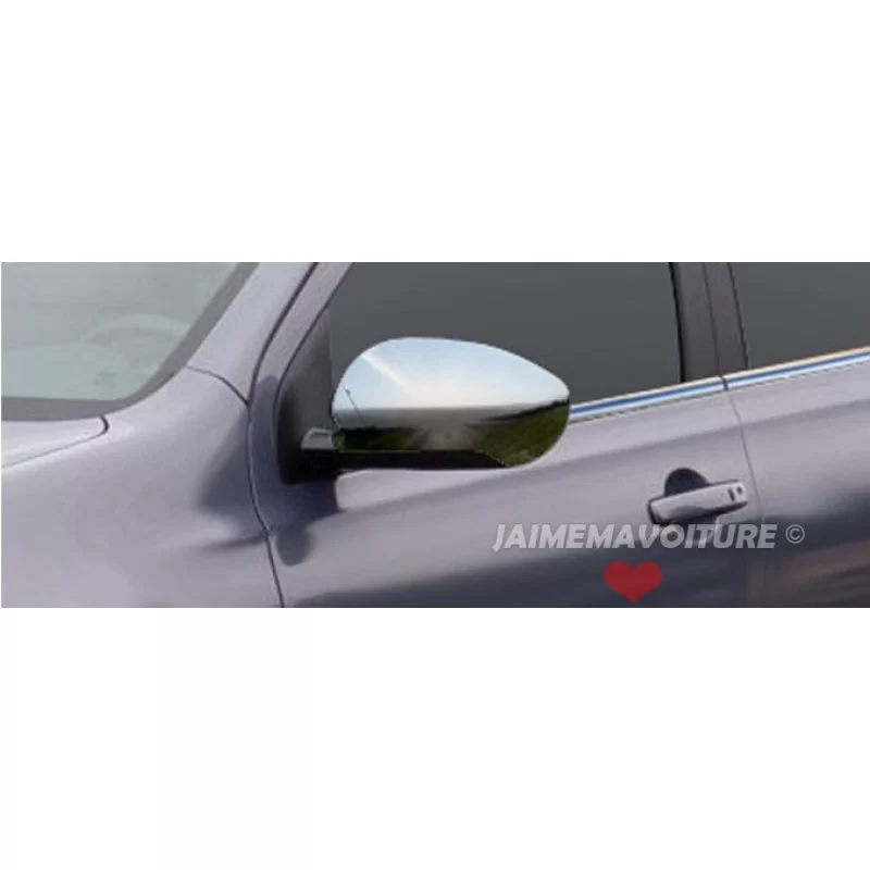 Spiegelkappen chroom 2 stuks (ABS) NISSAN QASHQAI