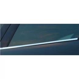 Krom aluminium fönsteromfattning 4 st rostfritt stål PEUGEOT 207