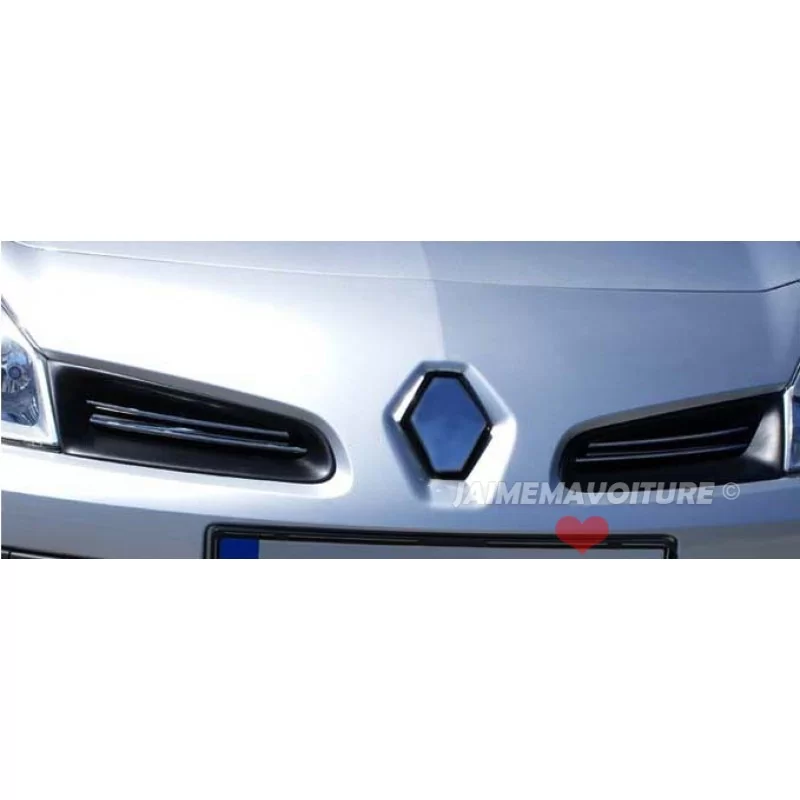 Frontgaller krom alu 4 st Inox RENAULT CLIO 3