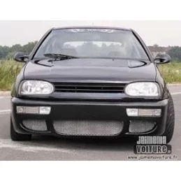 Svart Golf 3-grill utan VR6 GTi-logotyp