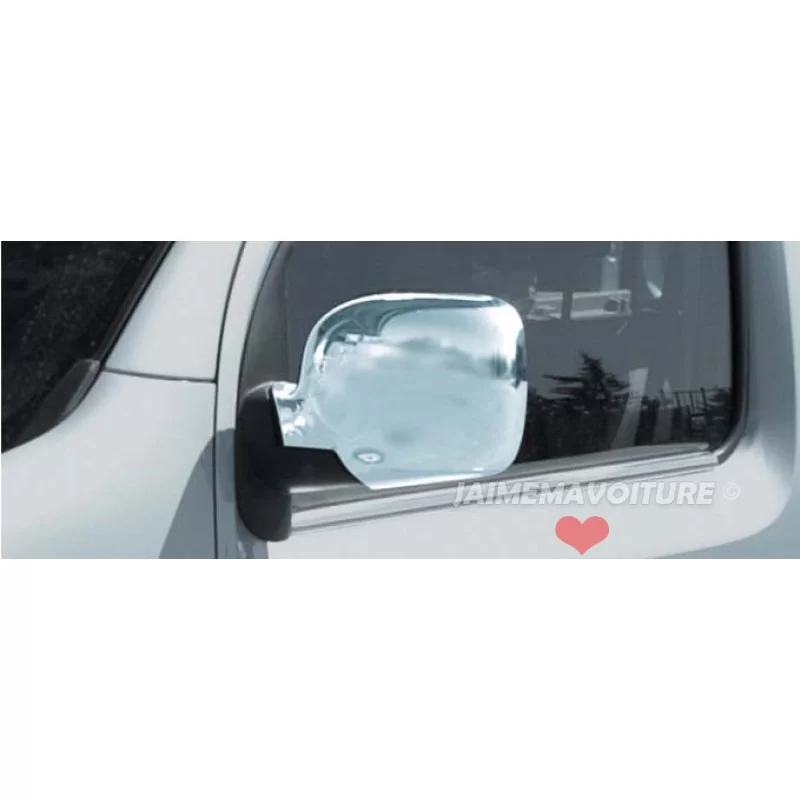 Chroom spiegelkappen 2 Stuks (ABS) RENAULT KANGOO 2