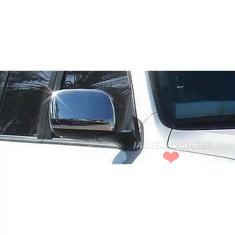 Shell mirrors chrome aluminum 2 Pcs stainless TOYOTA LAND CRUISER 200