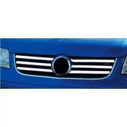 Griglia radiatore in alluminio cromato 6 pezzi Inox VW T5 CARAVELLE 2004-2010