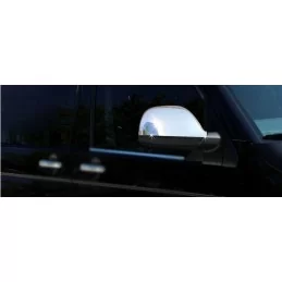 Coque de rétroviseurs chrome alu 2 Pcs Inox VW T5 CARAVELLE