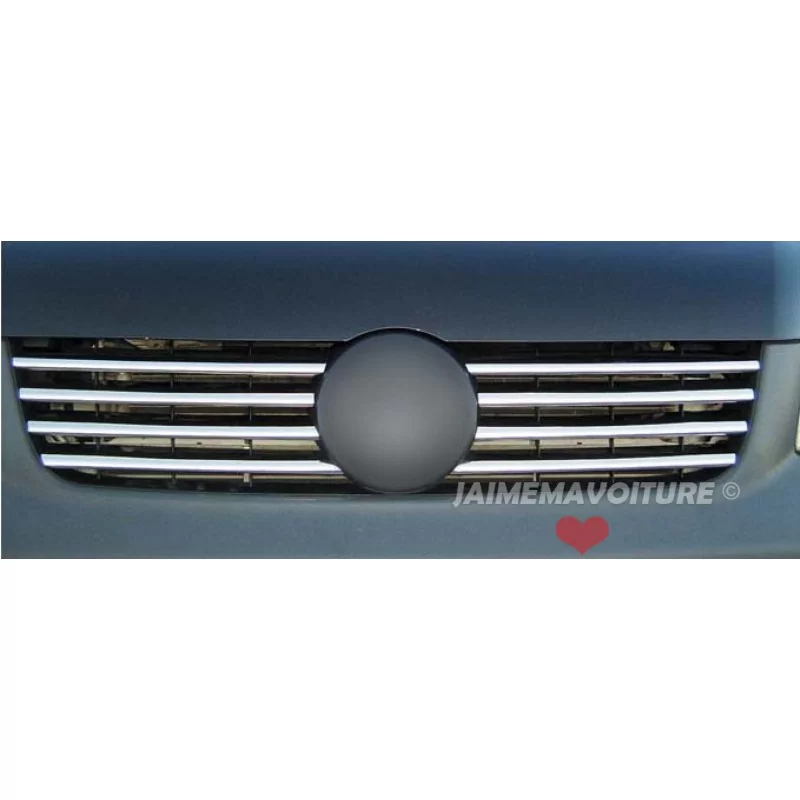 Zauberstab der Kühlergrill Chrom Aluminium 6 Stück Edelstahl VW T5 MULTIVAN 2004 - 2010