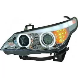 Front headlights angel eyes CCFL for BMW series 5 - Look F10