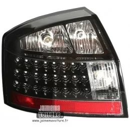 Zwarte LED-achterlichten Audi A4 8E